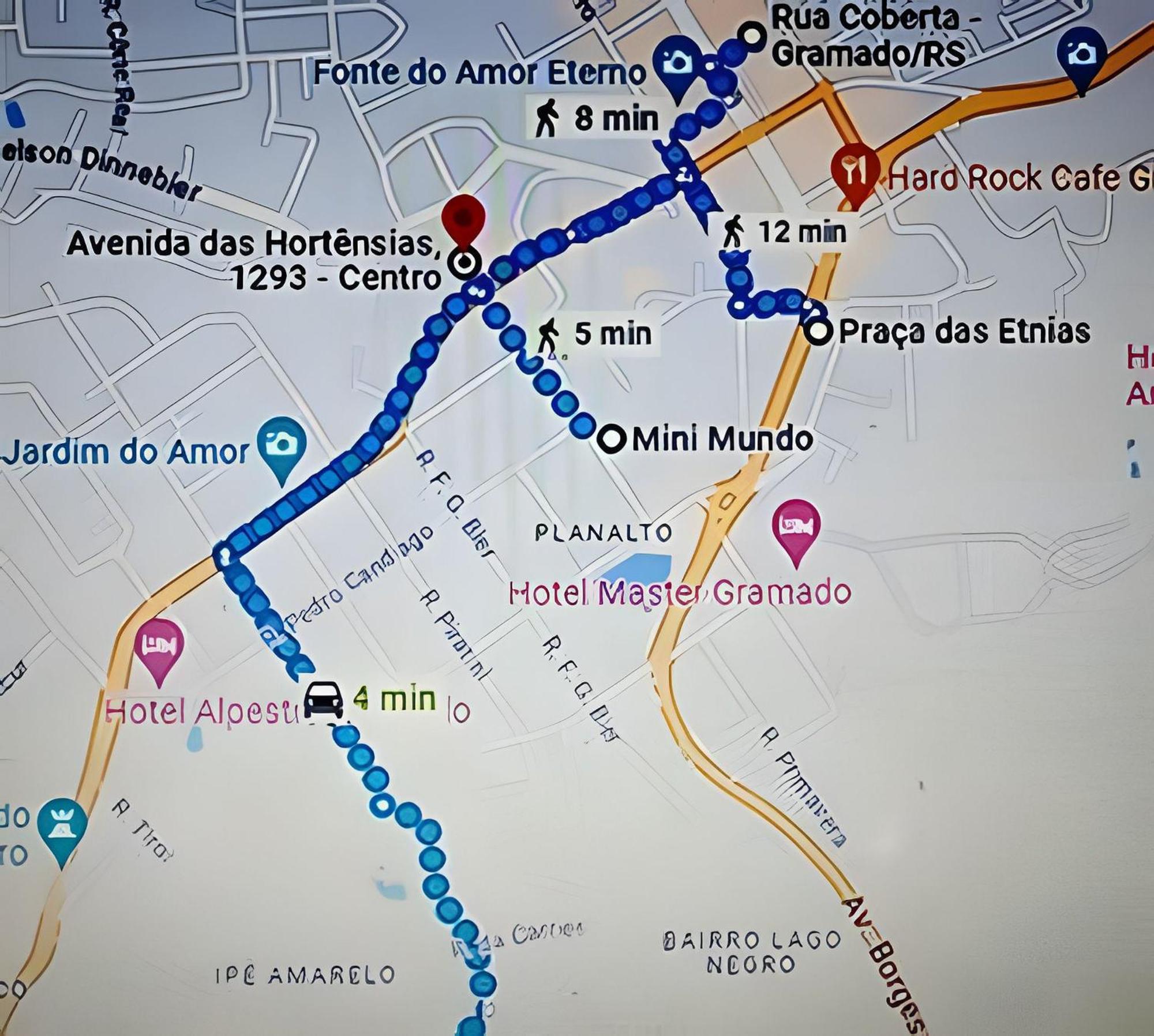 Maravilhoso Apartamento No Centro De กรามาโด ภายนอก รูปภาพ